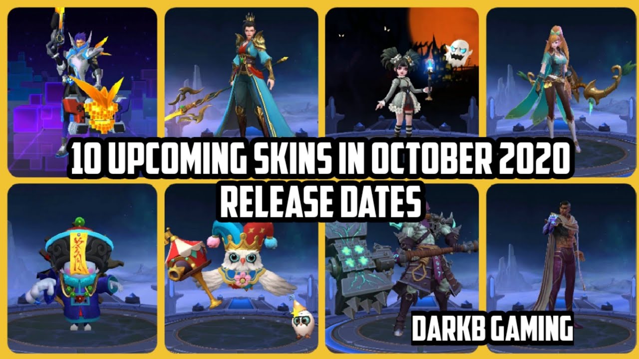 10 Upcoming Skins in October 2020 | Mobile Legends | MLBB - YouTube