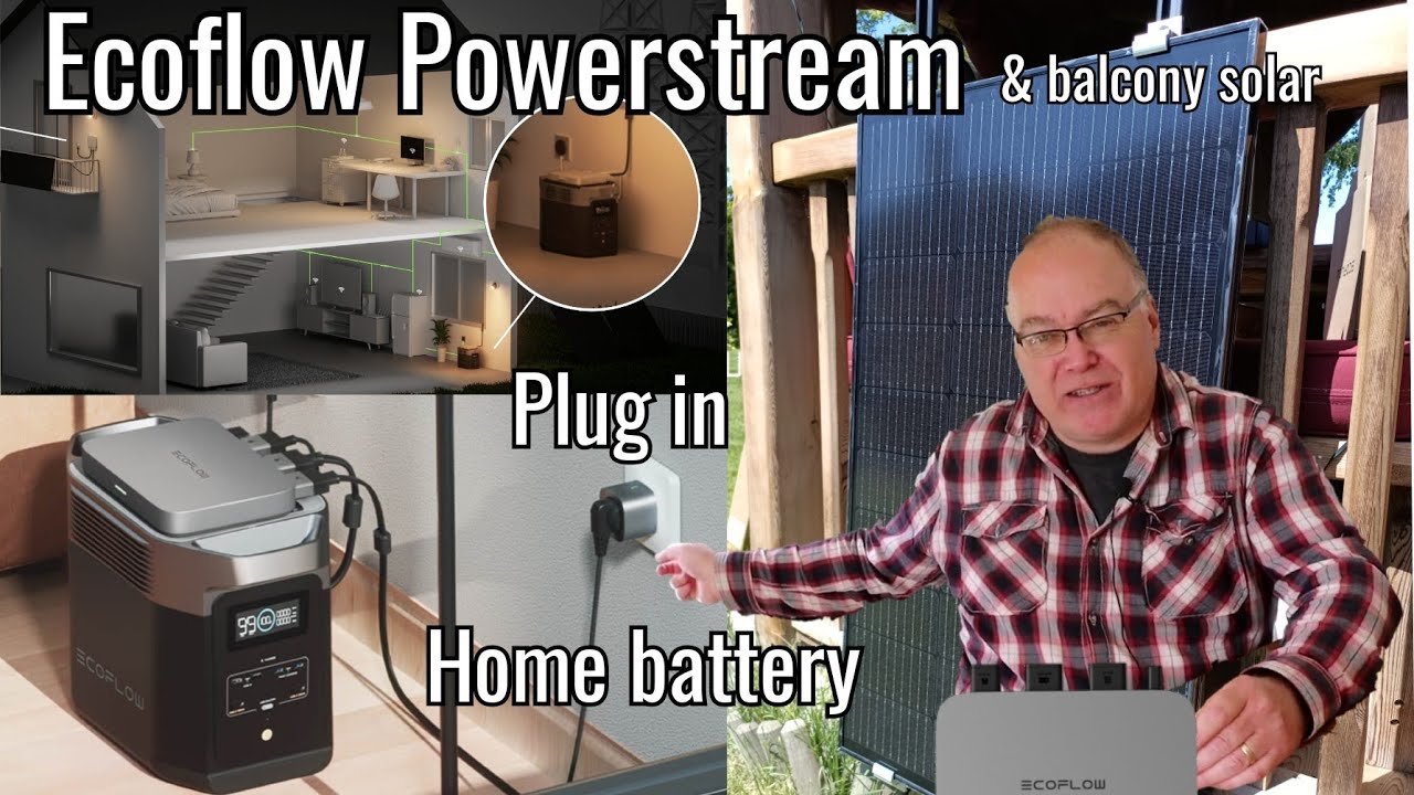 Revolutionary Ecoflow PowerStream - DIY plug in grid tied Solar PV