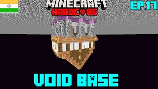 How I Built Void Bedrock Base in Minecraft Hardcore(Hindi)