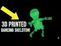 The COOLEST Thing You Can 3D Print For Halloween, A Dancing Skeleton!