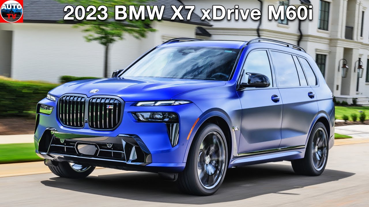 All New 2023 BMW X7 xDrive M60i in M Marina Bay Blue metallic YouTube