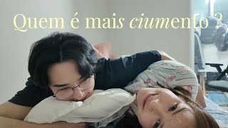 Respondendo perguntas com o meu namorado coreano 🇧🇷🇰🇷 #coreiadosul 