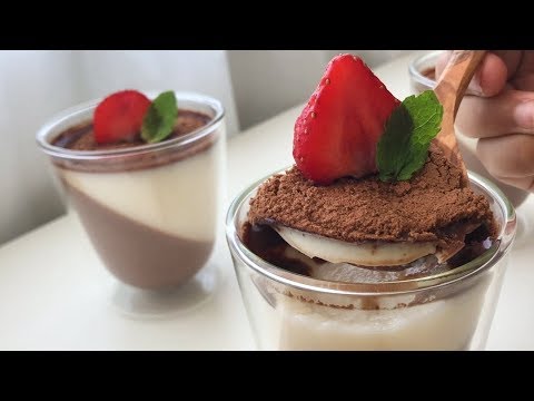 Chocolate Milo Pudding  Resepi Agar Agar Milo Susu 