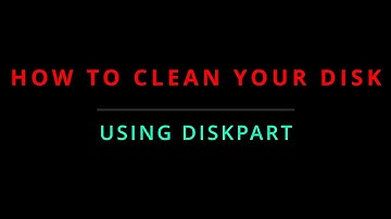 Clean Disk using Diskpart in Windows 11 (2025)
