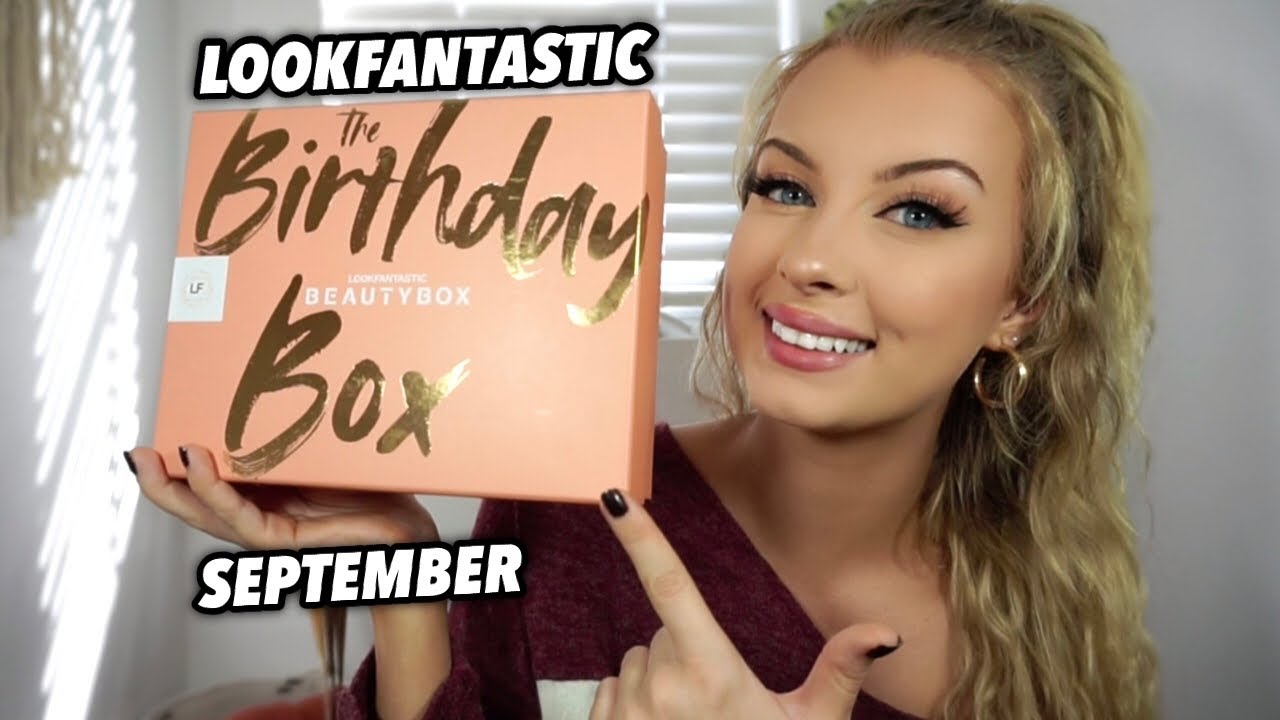 LOOKFANTASTIC SEPTEMBER BEAUTY BOX 2020 UNBOXING!