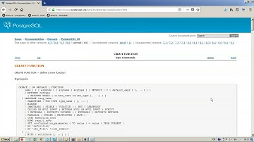 Некоторые возможности функций в PostgreSQL