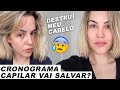 PRIMEIRA SEMANA LOIRA | CABELO ELÁSTICO, CRONOGRAMA CAPILAR, CORTE QUÍMICO, VIDA REAL...