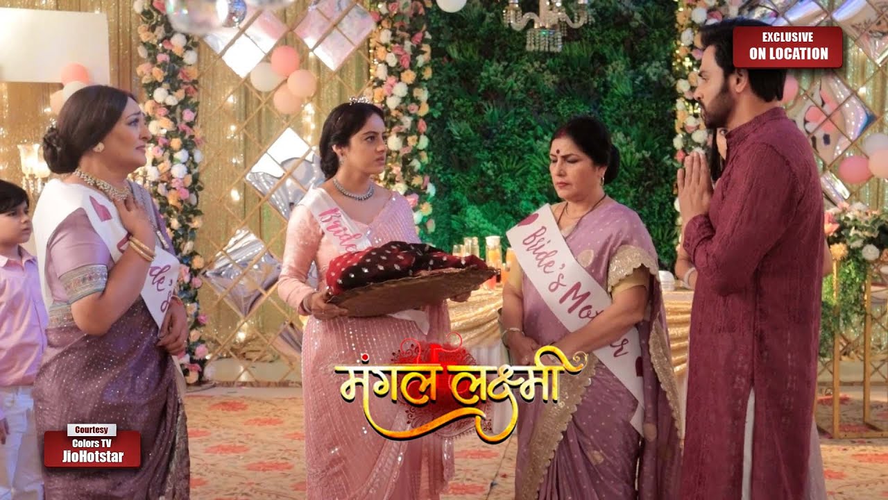 Mangal Lakshmi On Location : Adit apologizes to Mangal because of Saumya