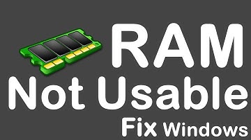How to fix GB usable ram problem Under Windows | Easy Way to Fix RAM problem in Windows 2018