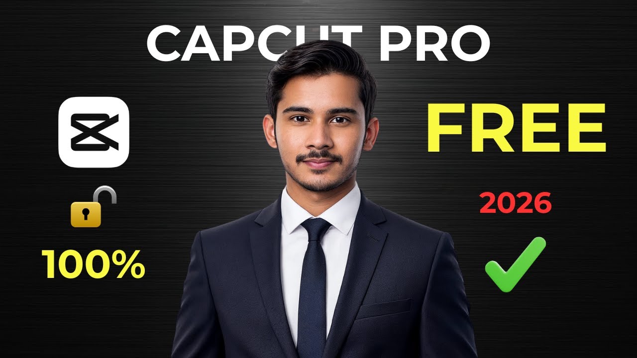 How to Use CapCut Pro FREE in 2026 (No Payment)