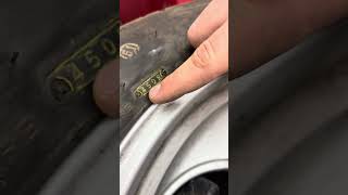 Motorcycle Tire Date Code #motorcycle #motorcycletires #motorcycletouring