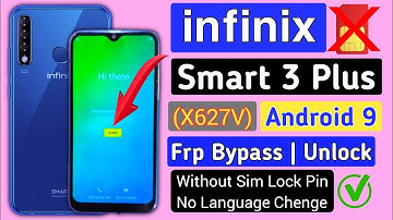 infinix SMART 3 Plus {X627V} Frp Bypass Unlock | without pc | No Sim Lock Pin |New Method 2024✅