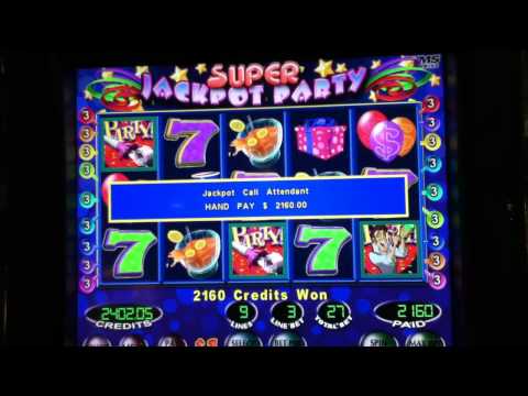 Super Jackpot Party Handpay Dollar Slot (Coushatta)
