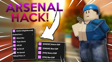 ARSENAL HACK | SILENT AIM + ESP, NOCLIP & INF JUMP [ROBLOX]