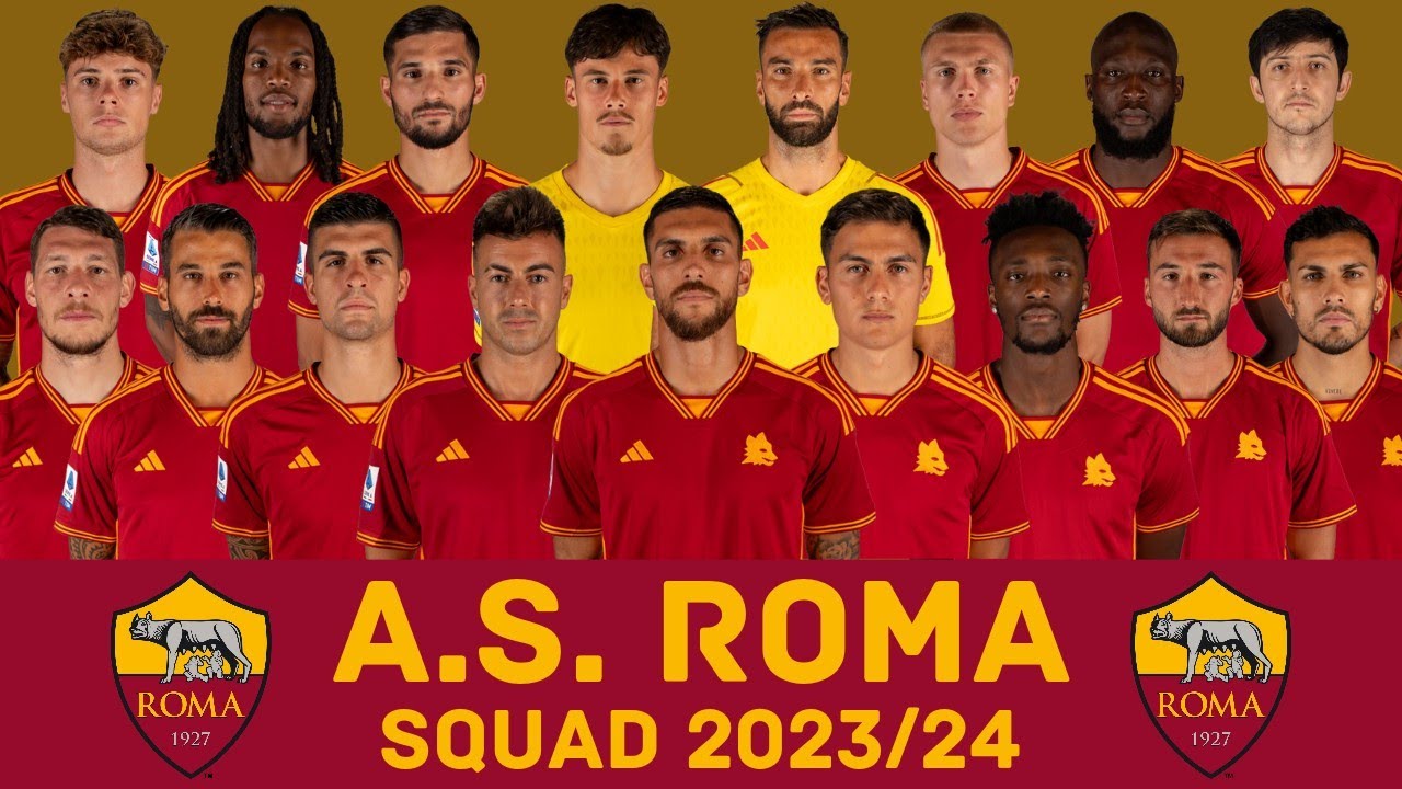 A.S. ROMA Squad Season 2023/24, AS Roma