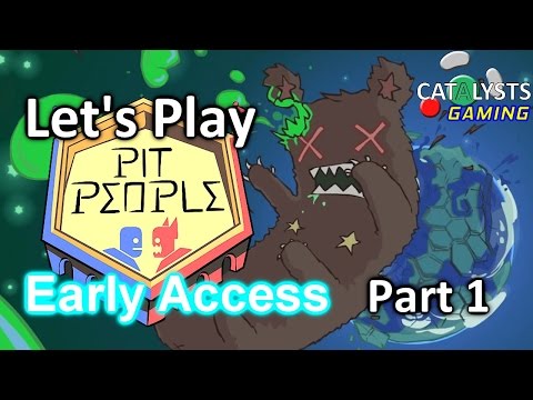 Video: Die Ausgefallene Rundenbasierte Strategie Von Castle Crashers Dev, Pit People, Verlässt Early Access Nächste Woche