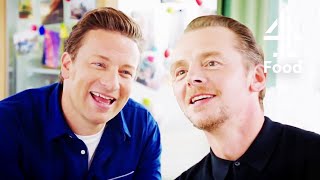 Simon Pegg Talks About Working With Tom Cruise | Jamie and Jimmy&#39;s Friday Night Feast