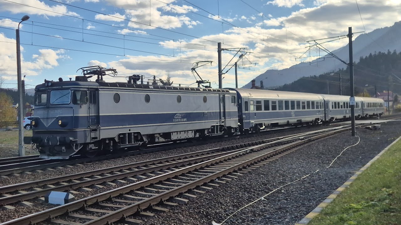 CFR IR Komp einfahrt in Bușteni