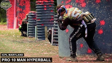 Pro 10 Man Hyperball Raw Footage | ICPL Maryland 2025