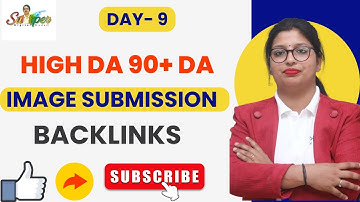 Build High-Quality DA Backlinks | Day 9 | Image Submission | Boost SEO Fast (2025 Guide)