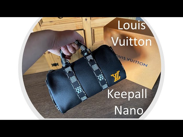 Louis Vuitton Keepall XS SS22 collection #virgilabloh, unboxing, what fits