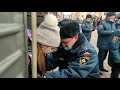 Прибытие второго поезда с беженцами  в Воронеж. 20 февраля 2022 года