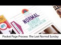 Pocket Page Process: The Last Normal Sunday