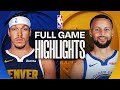 NUGGETS At WARRIORS FULL GAME HIGHLIGHTS October 23 2025