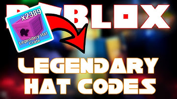 *ALL* MINING SIMULATOR LEGENDARY HAT CODES! | LEGENDARY HAT CRATE &  MORE | ROBLOX