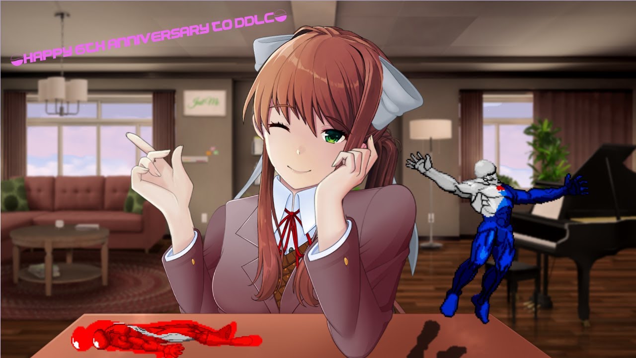 Monika Is Watching (Monika After Story MUGEN Stage Pack) - Stages - AK1  MUGEN Community