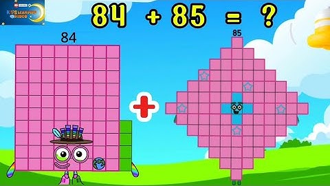 NUMBERBLOCKS ADDING UP TO 1 to 300 GIANT NUMBERS|ADDITION OF BIG NUMBERS| MATH @kidslearningvideos29