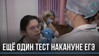 Экспресс-тест на коронавирус сдали новосибирские одиннадцатиклассники