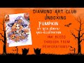 Red Line Frustration on Canvas? Diamond Art Club Unboxing of Pumpkin by Rita Kónya/Aria-Illustration