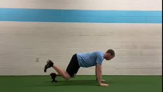 Savannah Personal Trainer-Single Leg Bear Crawl Hold
