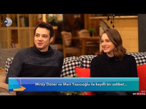 MirayDaner ve MertYazıcıoğlu SetEkstra’da merak ettiğiniz soruları cevapladı. 2.bölüm cihan ve mahir