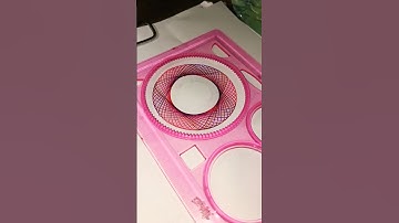 spirograph design pattern #art #stepbystep #drawing #artsandcrafts #calligraphy #spirograph #shorts