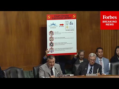 Cruz Alleges Alliance Between 'Leftist Billionaires, Radical Environmental Organizations, & The CCP'
