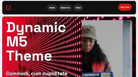 Designer Portfolio Website Builder, Content Creator Website Template