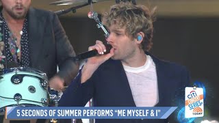 5SOS "Me Myself & I" Performance Today Show 30 September 2022