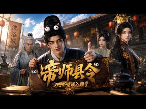 🔥漫剧上新|《帝师县令之女帝请我入朝堂》穿越成九品县令 我用现代知识逆袭成女帝心腹 #崽崽动画