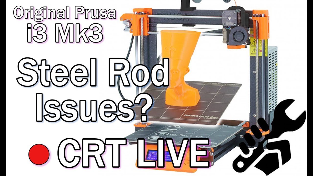 Prusa i3 Mk3: Damaged Rods & Bearings - YouTube