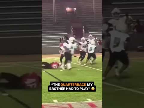 Felt that stiff arm through the screen 😭 (via @braylon_elderbrook/IG)