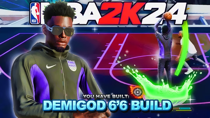 THIS 6'6 DEMIGOD ISO BUILD WILL BREAK NBA 2K24! 🔥😱 #1 META ISO BUILD IN THE GAME!