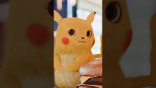 Pokemon Pikachu in a restaurant #shorts
