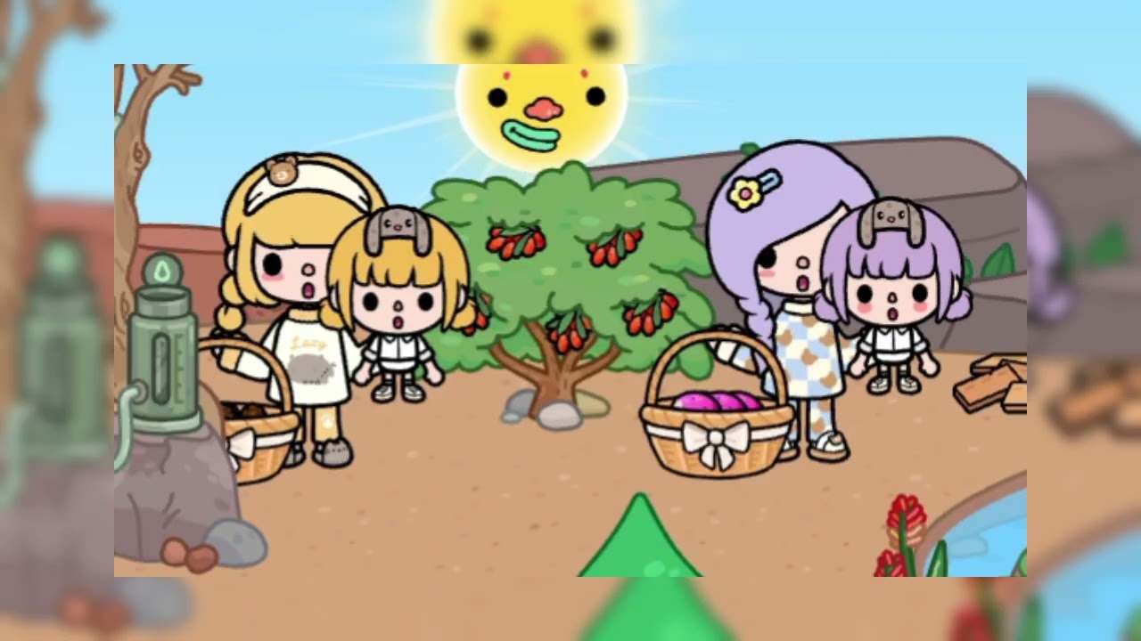 Cắm trại p2 ⛺✨😋||(My idiea trùng xl 🍌)||chúc mn xem vd vv 😙🐽✨