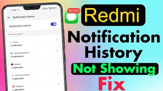 Download Lagu Notification history not showing in redmi | notification history in redmi MP3
