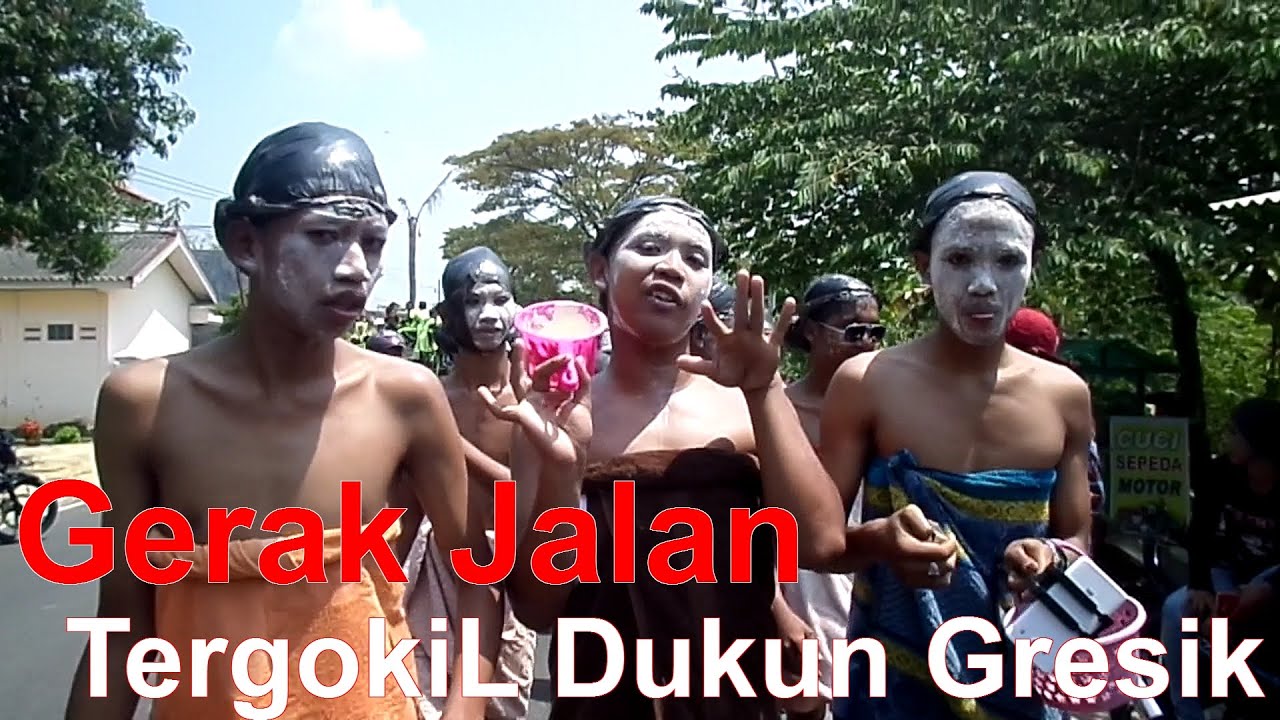 Gerak Jalan Tergokil Warga Dukun GRESIK YouTube