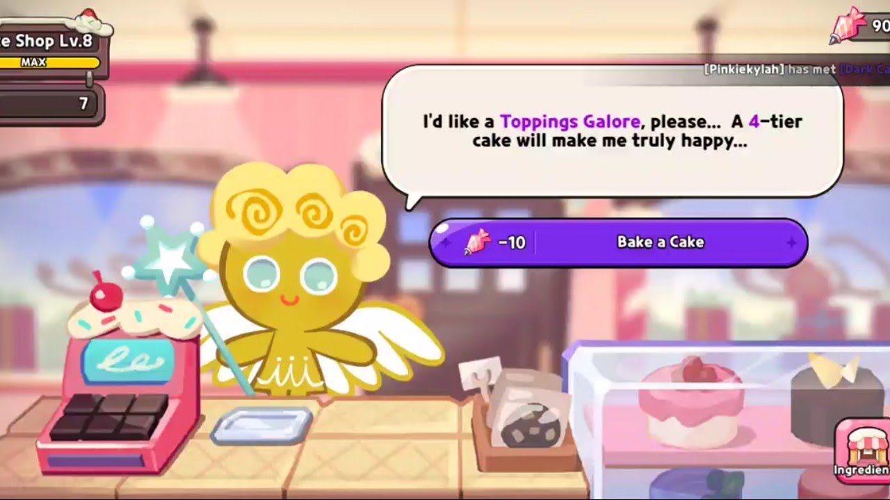 Holiday Cake Shop Angel Cookie (5 Hearts Review Toppings Galore Cake