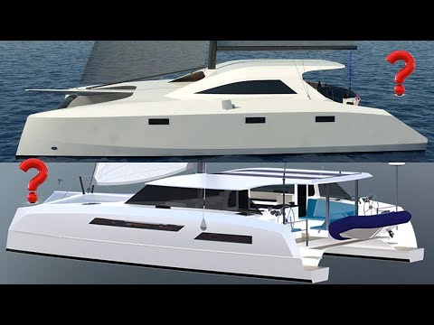 OUR DESIGN CHOICE REVEALED For Our Catamaran Build!! - MJ Sailing