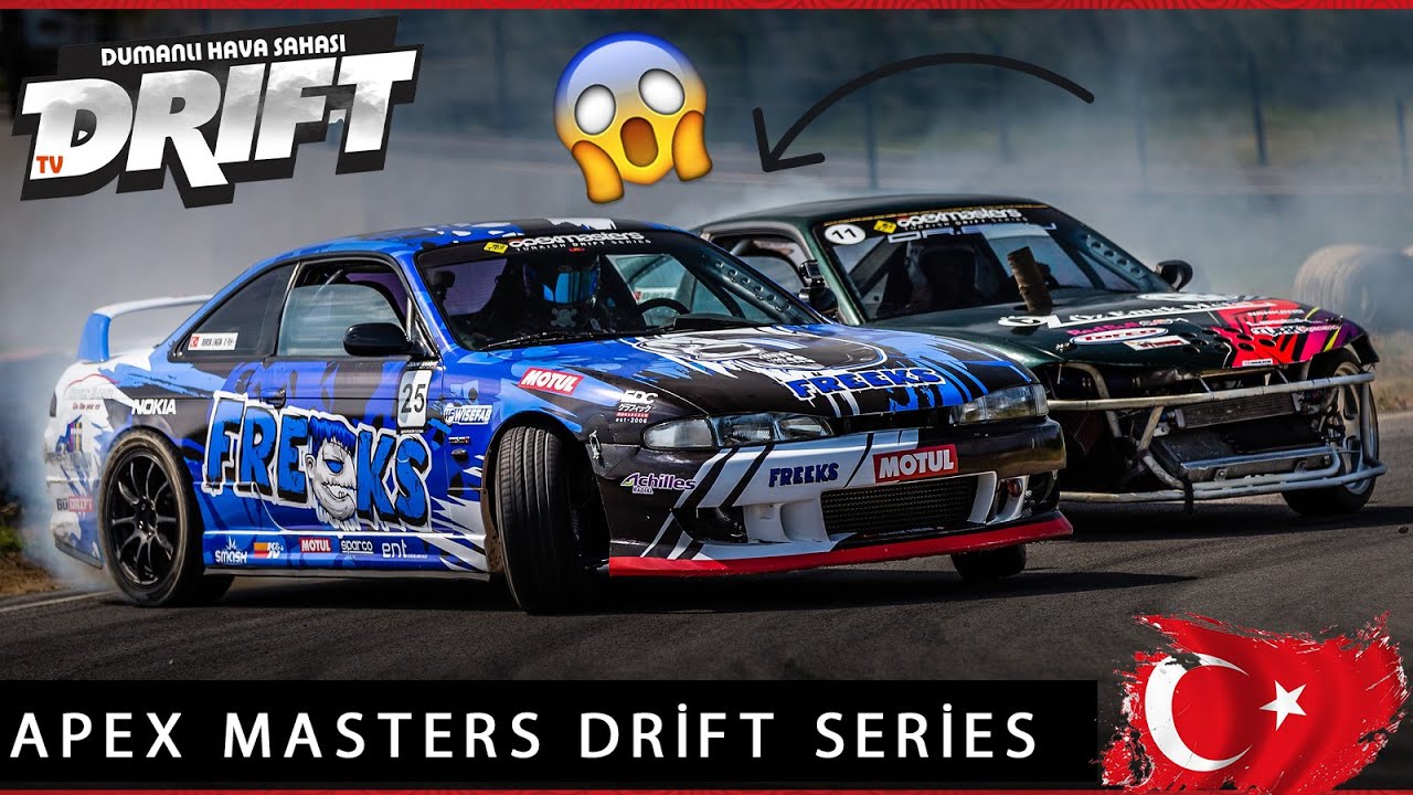 İnanılmaz Nefes Kesen Görüntüler! Türkiye Drift Şampiyonası 3. Ayak - İzmit Körfez Yarış Pisti